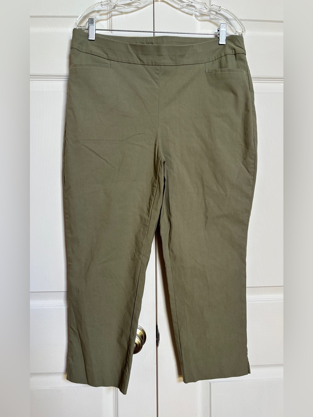 Chico’s Women’s XL Olive Pull On Stretch Pants